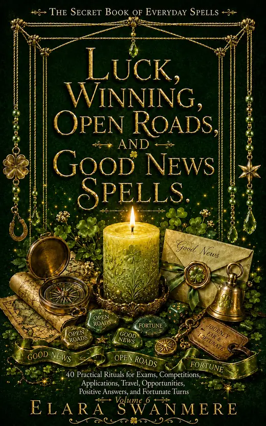 Cover of Luck, Winning, Open Roads & Good News Spells