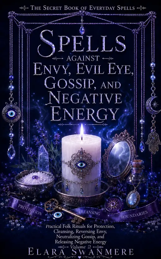 Cover of Envy, Evil Eye & Negative Energy Protection Spells