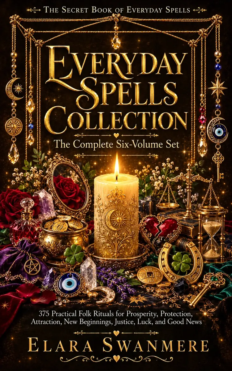 Cover of The Secret Book of Everyday Spells: Complete Six-Volume Collection