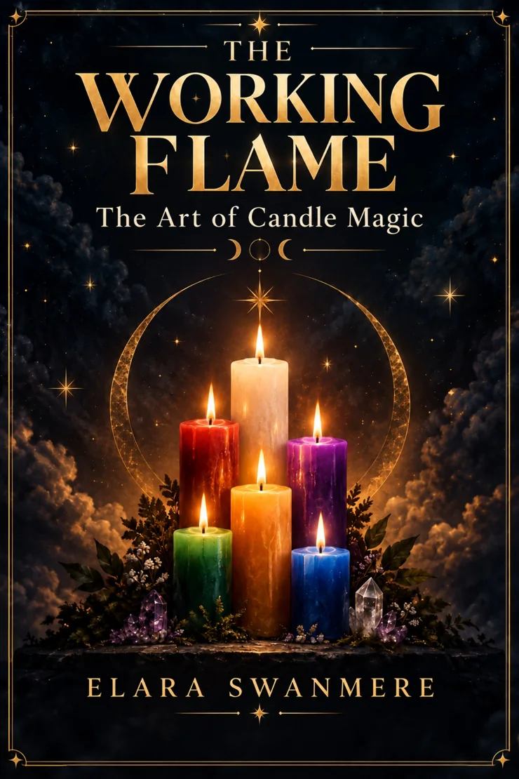 Cover of The Working Flame: The Art of Candle Magic